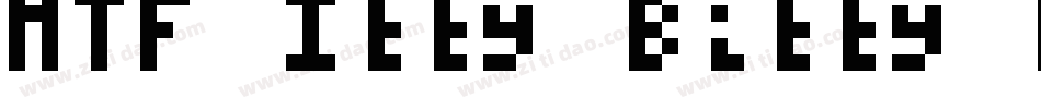 MTF Itty Bitty Baby字体转换